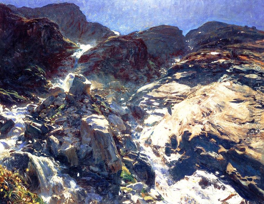 John Singer Sargent : Glacier Streams